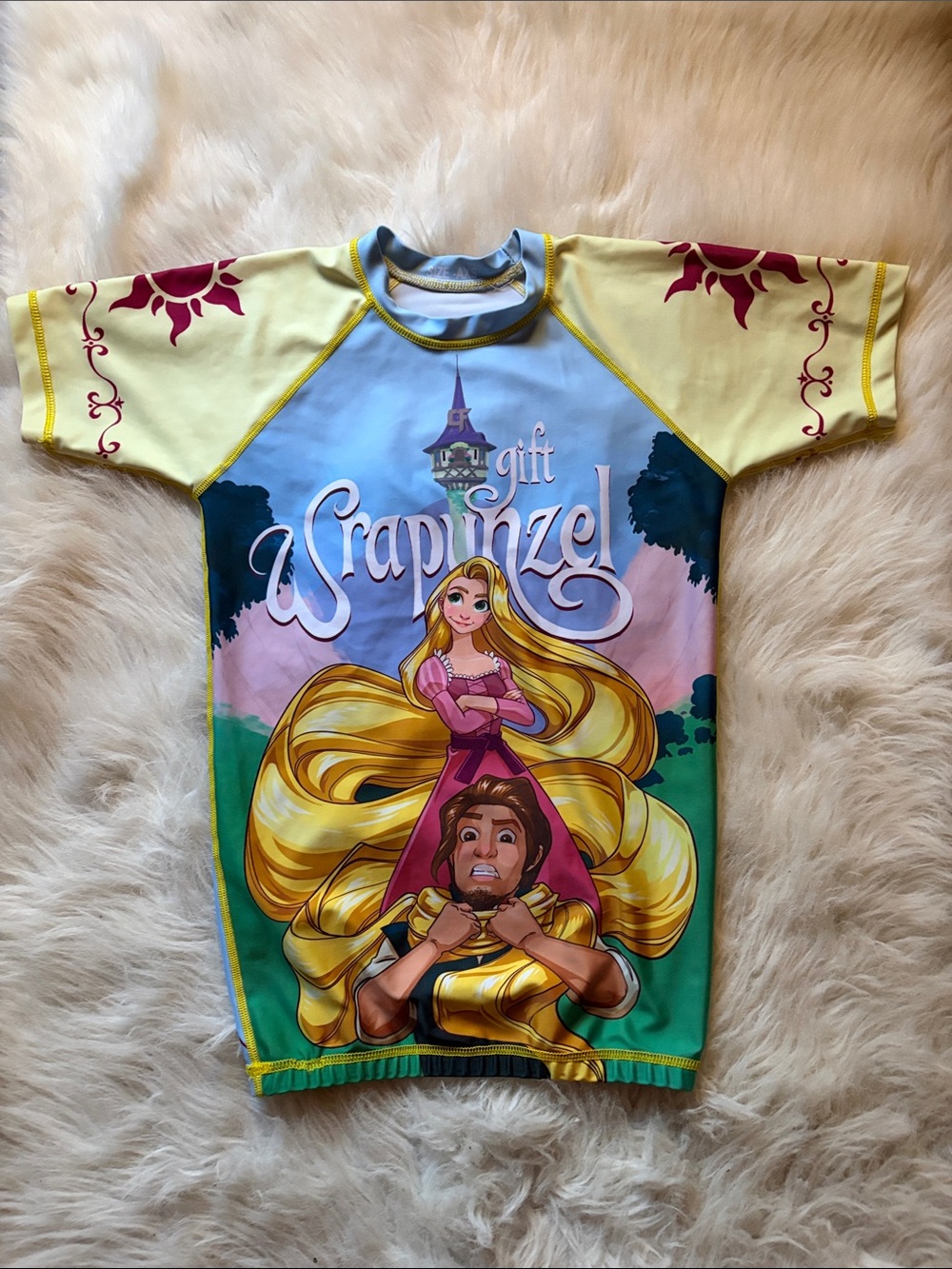Rapunzel Graphic Rash Guard - Picture 2 of 5